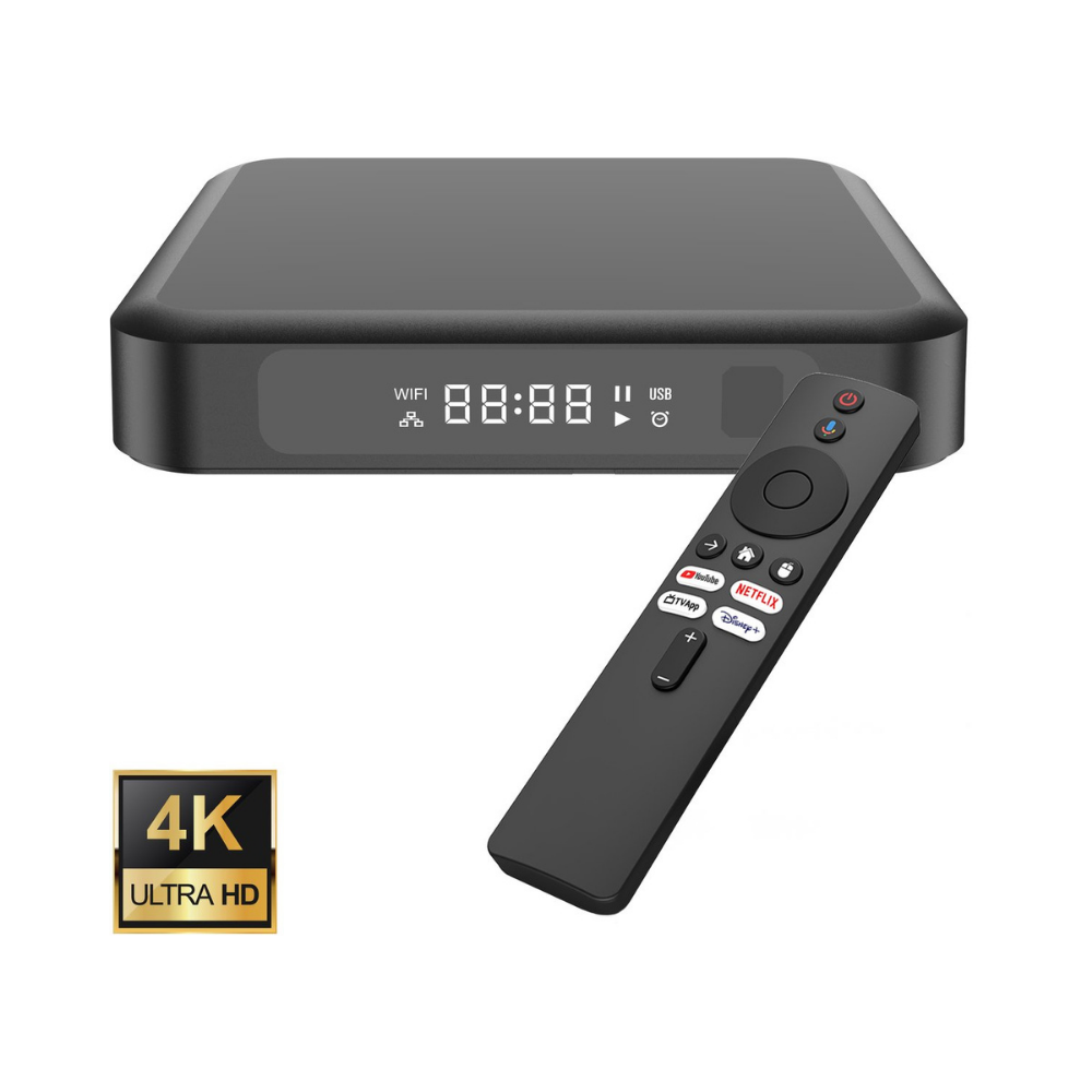 Android TV Streaming Box - Android 12 - 4K - 16GB