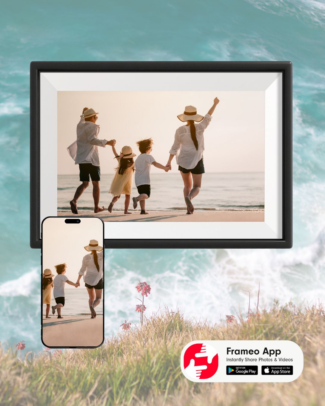 Digitale fotolijst met Frameo: hoe werkt het en waarom kiezen voor LOOMZ?