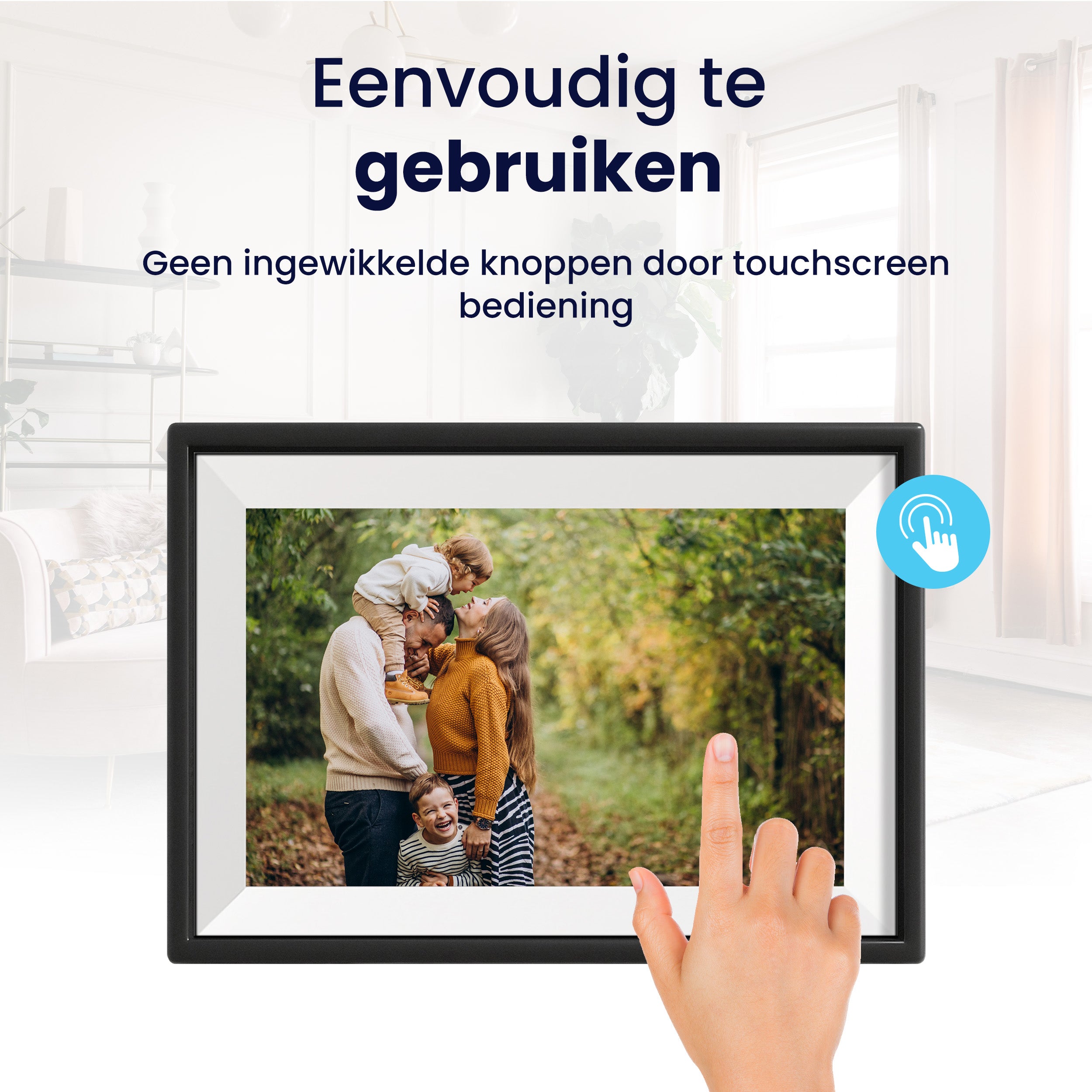 Digitale Fotolijst met WiFi - 10.1 Inch Fotokader